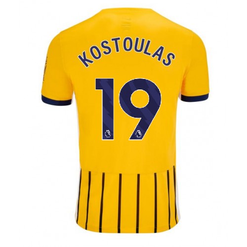 Moški Nogometni dresi Brighton Charalampos Kostoulas #19 Tretji 2025-26 Kratek Rokav